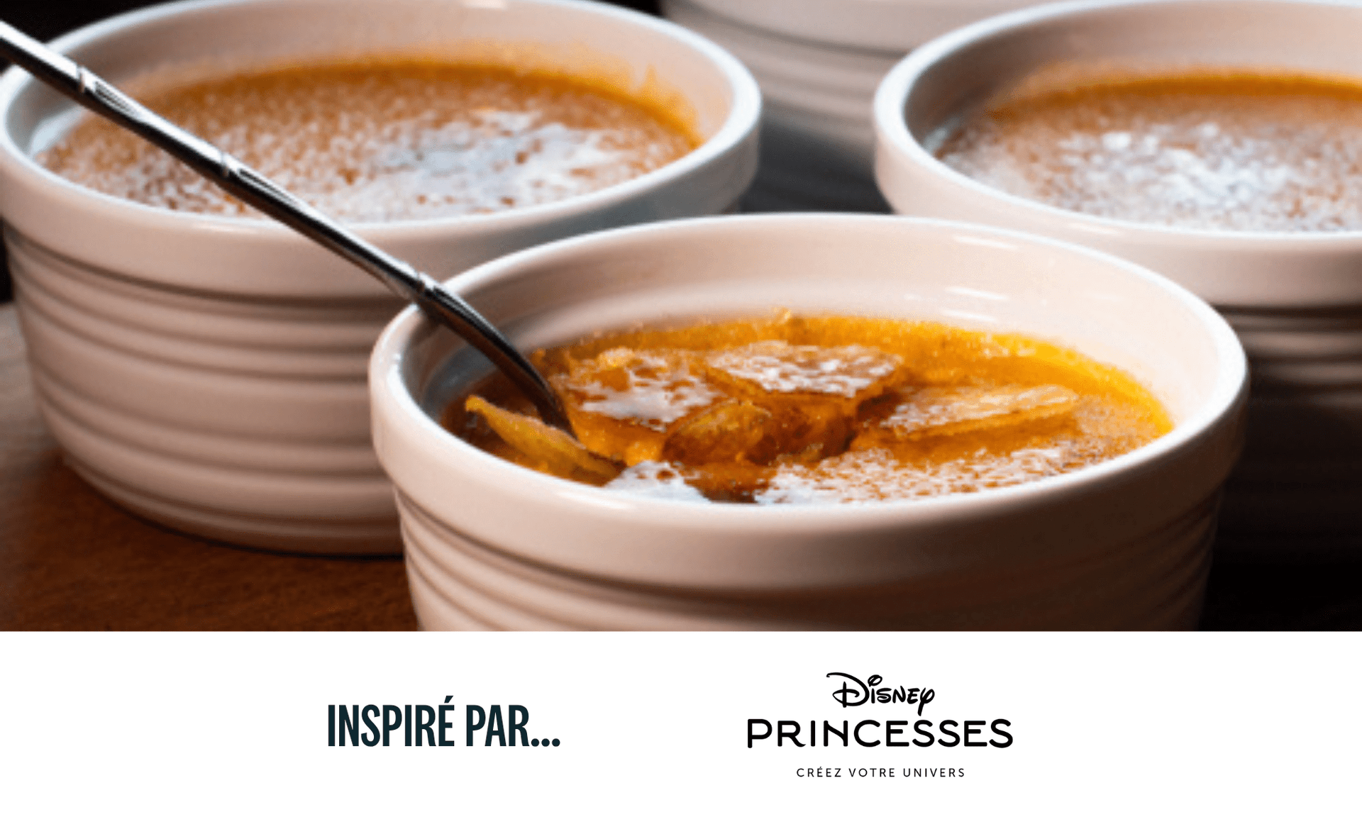 La crème brûlée à la citrouille du carrosse royal