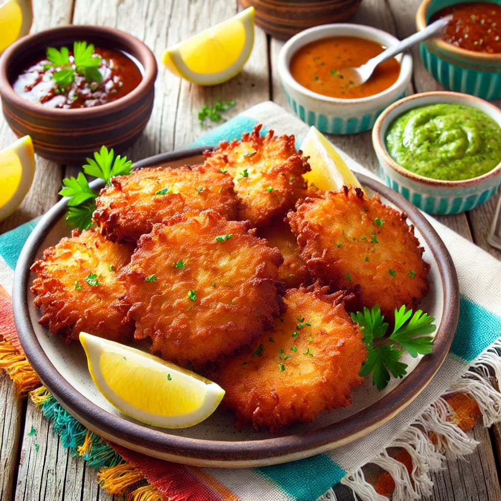 Accras de poisson blanc