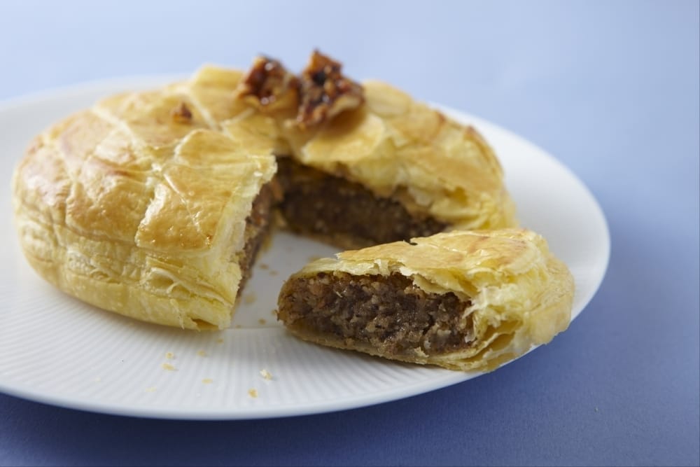 Galette des Rois, frangipane aux fruits secs caramélisés