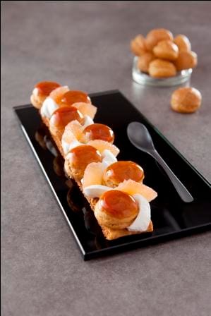 Saint-honoré au pamplemousse